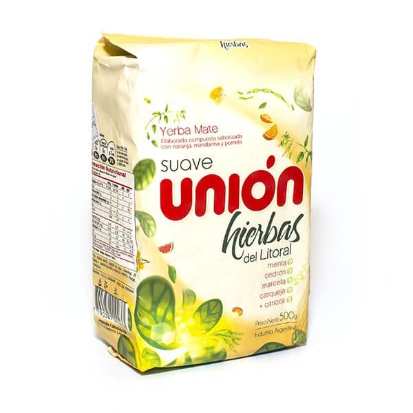 Мате Union Suave Hierbas del Litoral 500 гр
