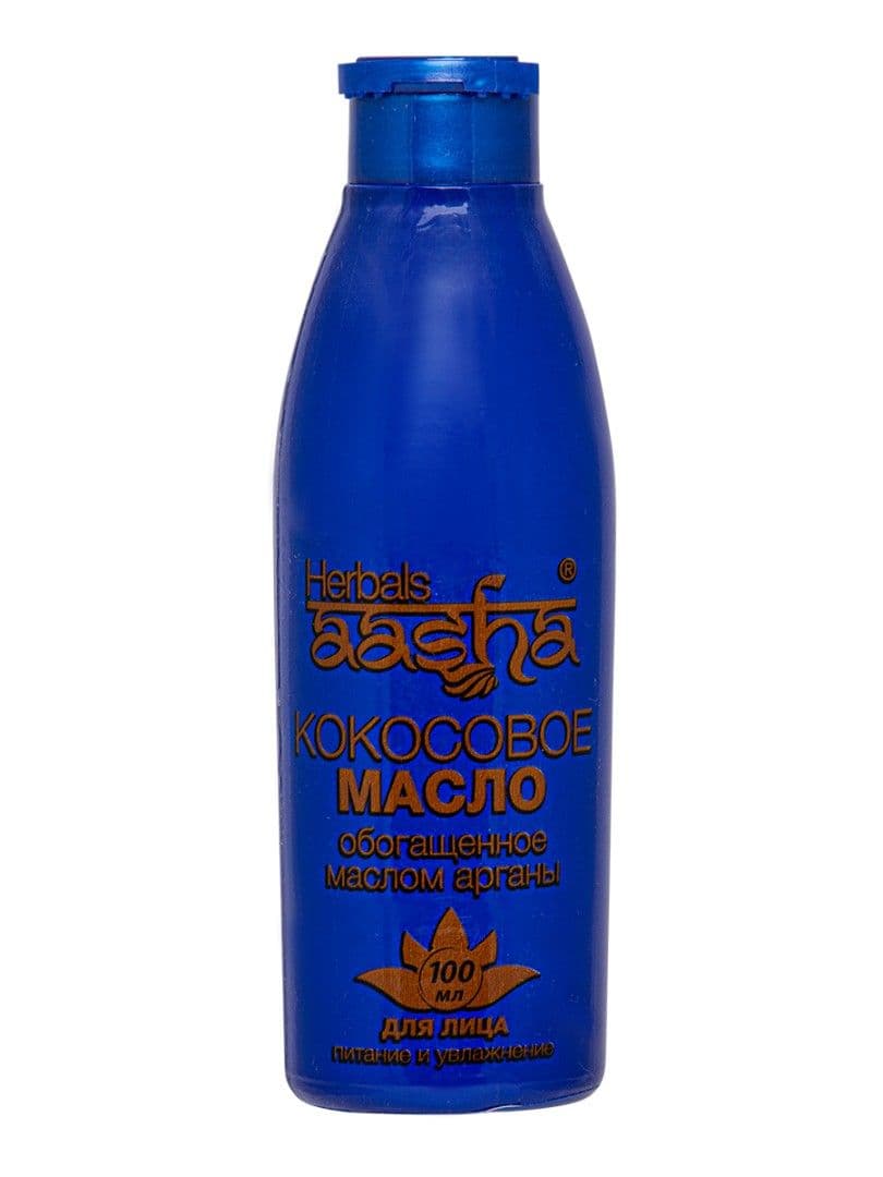 Масло кокосовое для лица с маслом арганы, Aasha Herbals