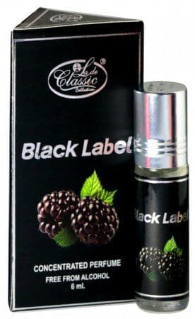 Масляные духи Black Label / Черная Mетка - Al Rehab, 6 мл.