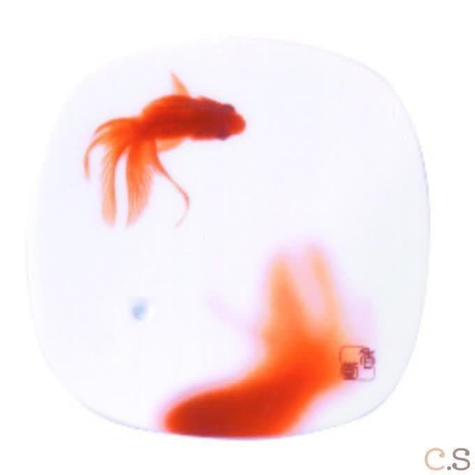 Керамическая подставка BURN Goldfish