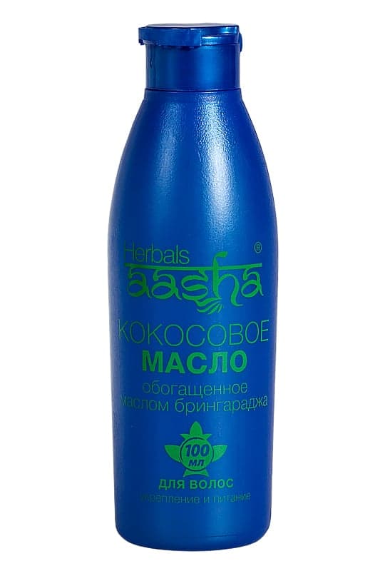 Масло для волос кокосовое с брингараджем 100 мл Aasha Herbals