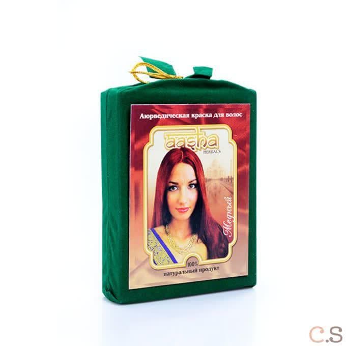 Аюрведическая краска для волос Медный Aasha Herbals