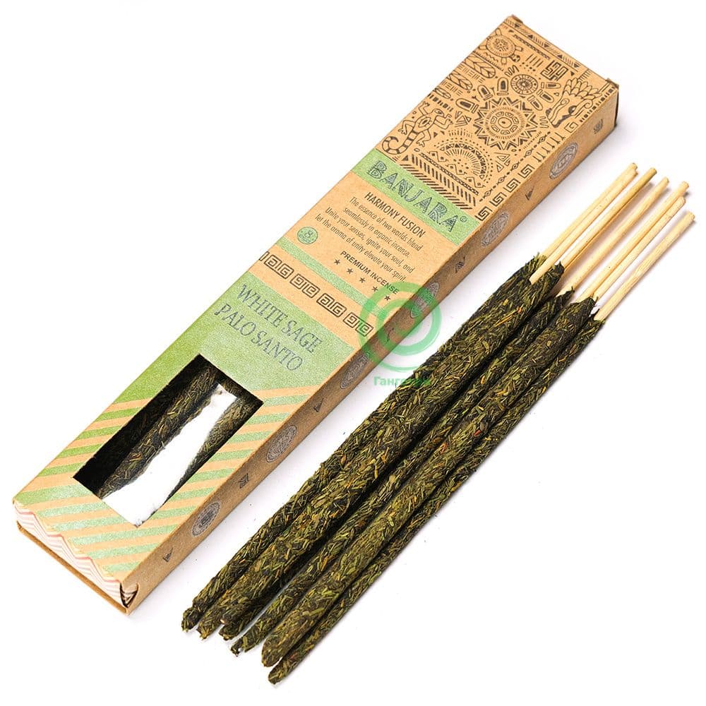 Благовония Banjara Palo Santo Белый Шалфей и Пало Санто
