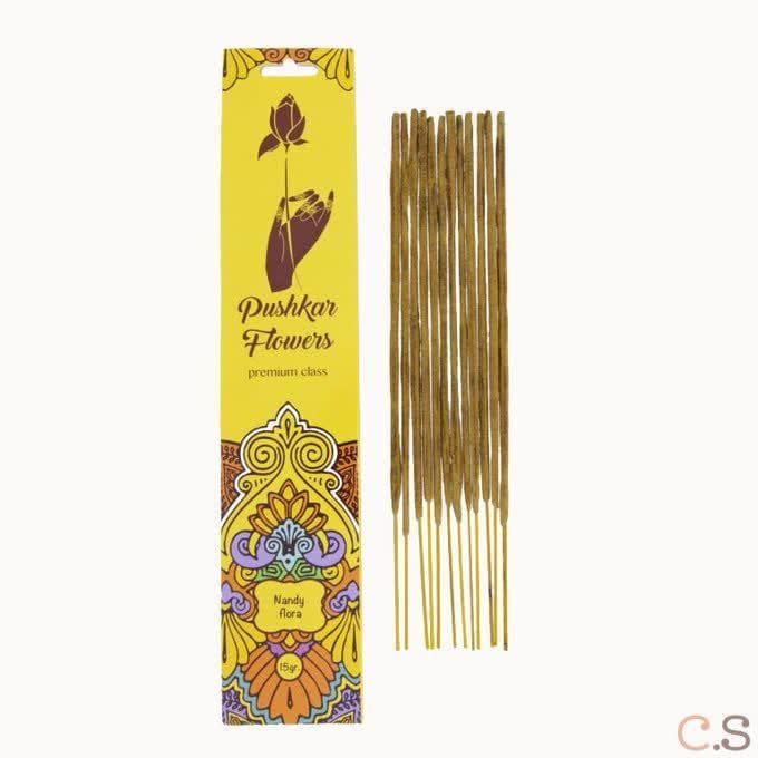 Nandy Flora 15 гр Благовония премиум Pushkar Flowers