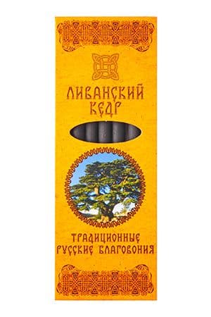 Ливанский Кедр 7 палочек + подставка Традиционные Русские благовония