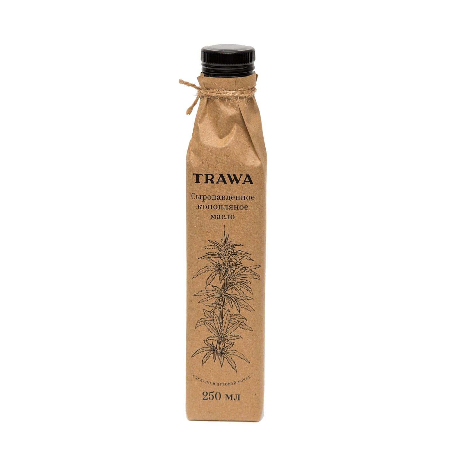 Масло сыродавленное конопляное, TRAWA