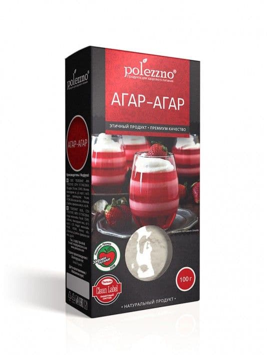 Агар-агар 100 г. Polezzno