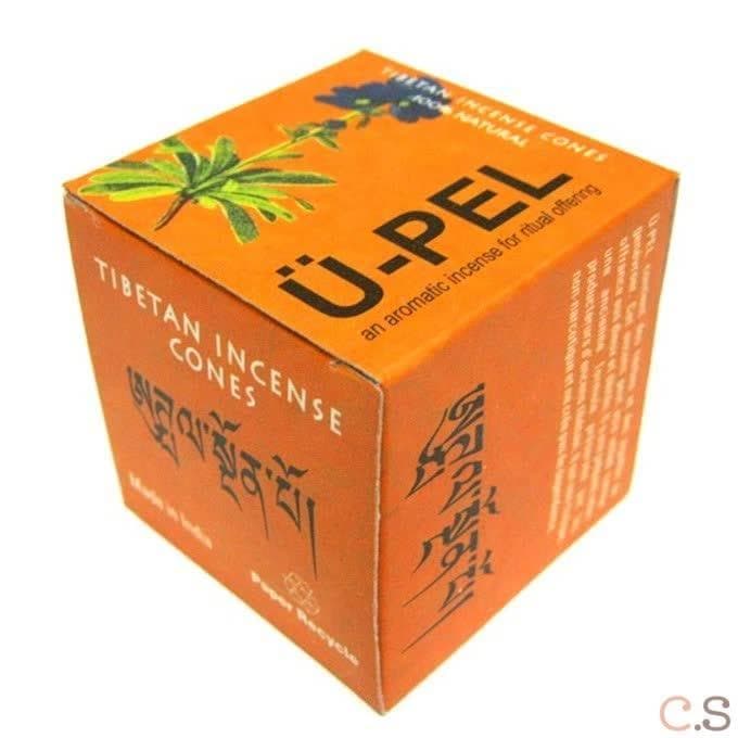 U-pel for Ritual offering (Ю-Пал) Конусные благовония с керамической подставкой Yarlung Enterprises