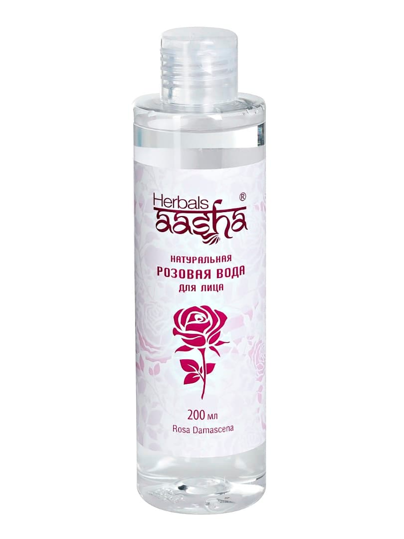 Розовая вода 200 мл Aasha Herbals