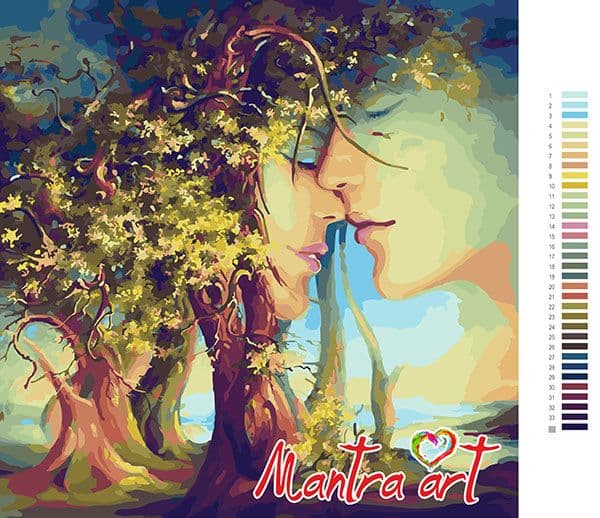 Картина по номерам "Древо жизни" МантраАрт