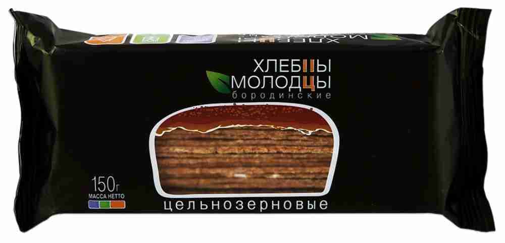 Хлебцы бородинские 150 гр Хлебцы-молодцы