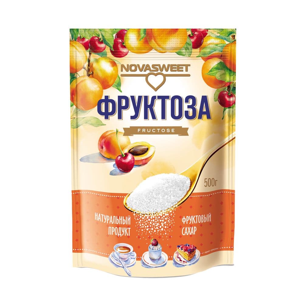 Фруктоза 500 гр Новасвит