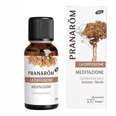 Смесь эфирных масел для аромадиффузора Pranarom Медитация / Meditation