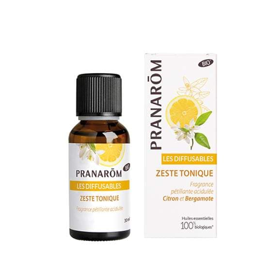 Смесь эфирных масел для аромадиффузора Pranarom Тонизирующий цитрус (ZESTE TINIQUE)