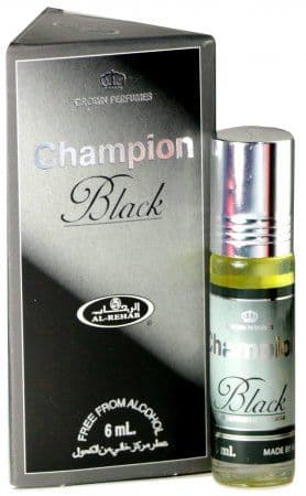 Масляные духи Champion Black / Черный Чемпион - Al Rehab, 6 мл.
