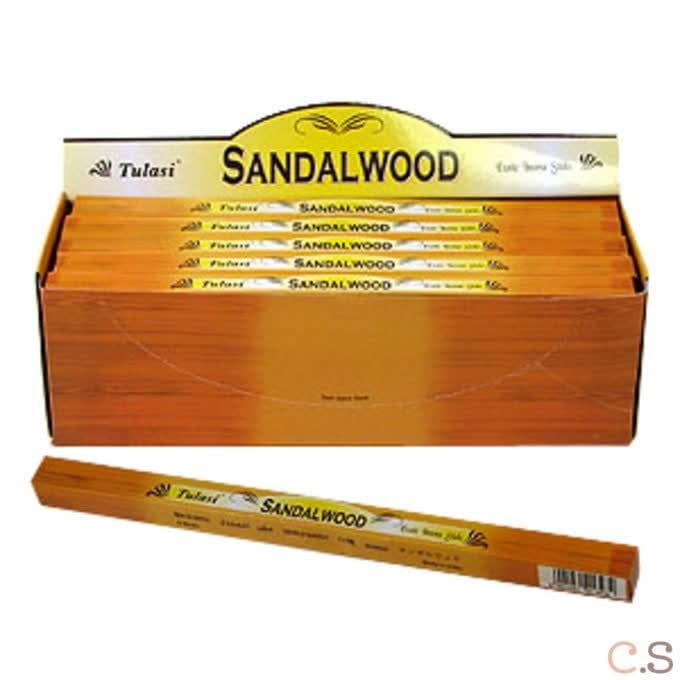 Сандал (Sandalwood) благовония 8 гр Sarathi Tulasi