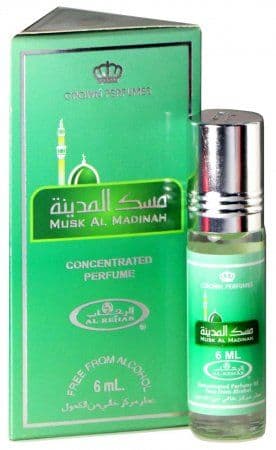 Масляные духи Musk al Madinah / Муск Аль Мадина - Al Rehab, 6 мл.