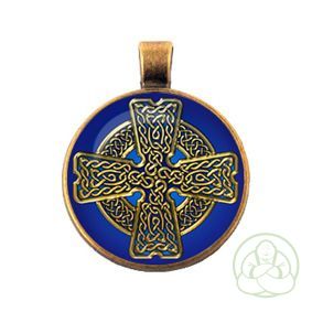 амулет "бронзовая коллекция" кельтский крест,