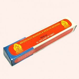 medicago mandala health incense благовония тибетские 13 см yarlung enterprises,