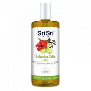 масло для волос сукеша / sukesha hair oil 100 мл srisri tattva,