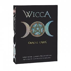 wiccan cards / оракул ведьм (викканский) позолоченный,
