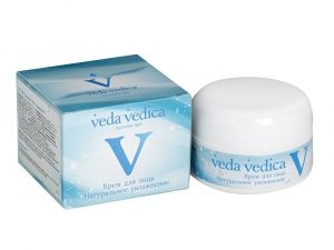 крем для лица натуральное увлажнение 50 гр veda vedica,