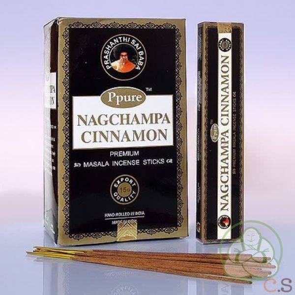 наг чампа корица (nagchampa cinnamon) благовония 15 гр ppure,