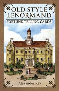 гадальные карты старинный стиль ленорман / old style lenormand fortune-telling cards,