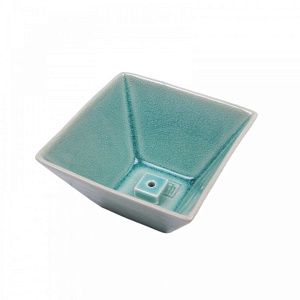 керамическая подставка yukari bowl green,