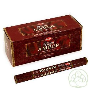 амбер (amber) благовния 8 гр hem flora masala,