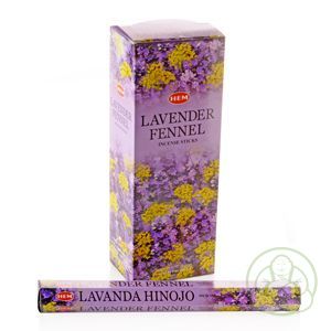 лаванда-фенхель (lavender-fennel) благовония 20 гр hem,
