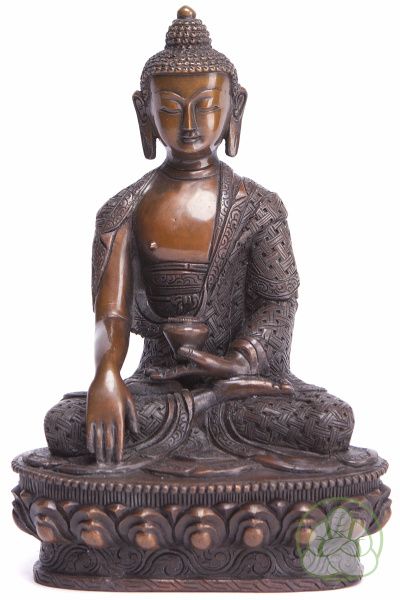 бронзовая статуя будда шакьямуни 21 см,