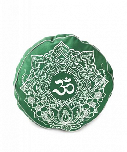 подушка для медитации dream om green, ramayoga,
