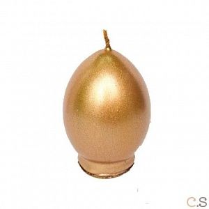 свеча яйцо золотое,