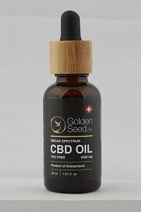 масло кбд широкий спектр (cbd oil) 3000 мг. 10%, goldenseed.life,