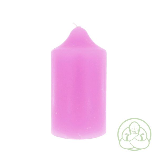 свеча алтарная розовый 8 см,