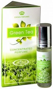 масляные духи green tea / зеленый чай - al rehab, 6 мл.,