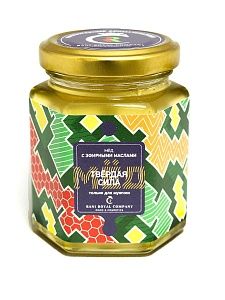 твёрдая сила 240 гр мёд с эфирными маслами rani royal company,