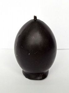 свеча яйцо черное с полынью,