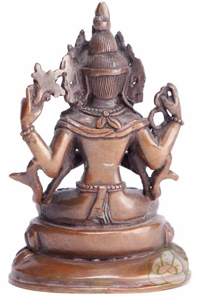 бронзовая статуя авалокитешвара 10 см,